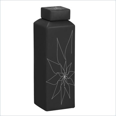 Zuo Bonnie Rectangular Vase Medium in Black