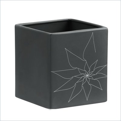 Zuo Brenda Square Vase Large in Gray