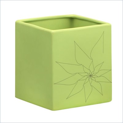 Zuo Brenda Square Vase Large in Green