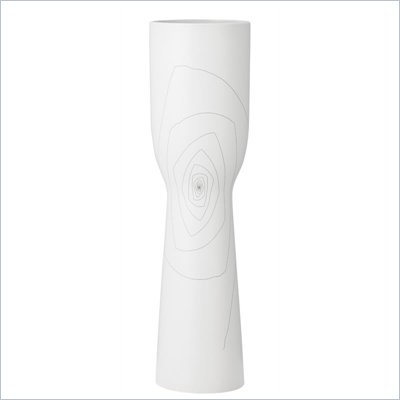 Zuo Brittany Chalice Vase Large in White