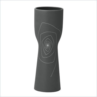 Zuo Brittany Chalice Vase Small in Gray