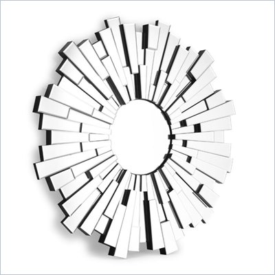 Zuo Burst Mirror in Clear