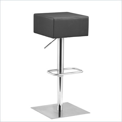 Zuo Butcher Barstool in Black 
