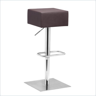 Zuo Butcher Barstool in Brown 