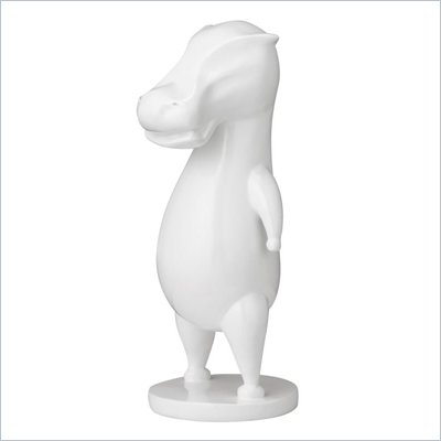 Zuo Calf Sculpture in White