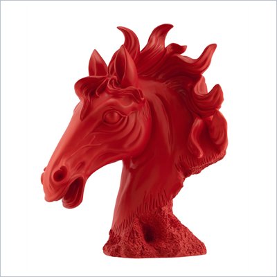 Zuo Coppola Sculpture in Matte Red