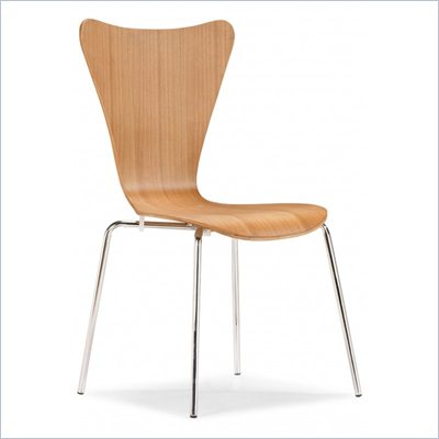Zuo Taffy Dining Wood Side Chair