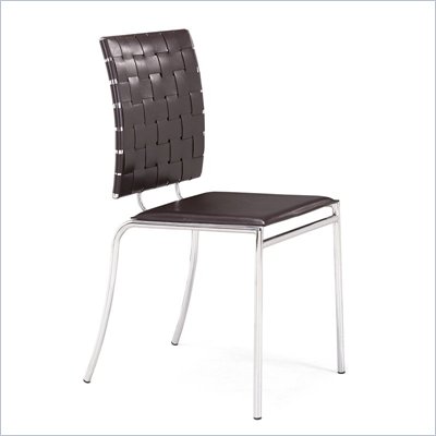 Zuo Criss Cross Dining Side Chair
