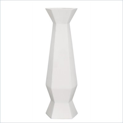 Zuo Doric Vase in White