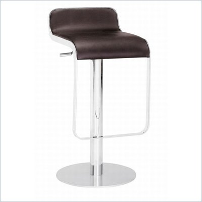 Zuo Equino Bar Stool in Espresso
