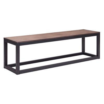 Zuo Civic Center Bench Distressed Natural