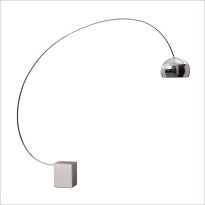 Zuo Gravity Floor Lamp in Chrome