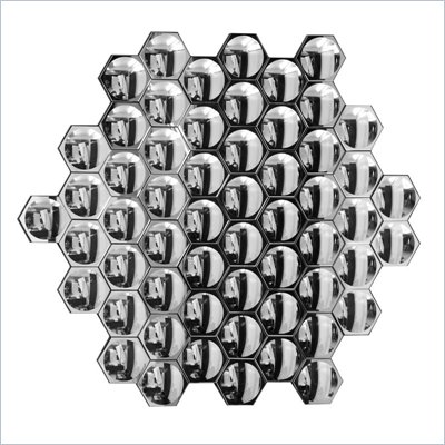 Zuo Honeycomb Mirror in Clear