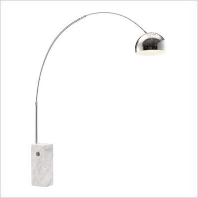 Zuo Ion Floor Lamp in Chrome