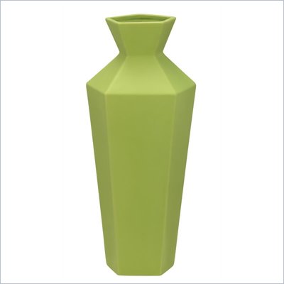 Zuo Ionic Vase in Green