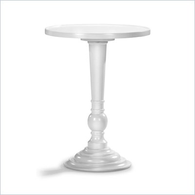 Zuo Mon End Table in White 