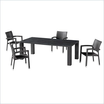 Zuo Boracay Table and Chair Set