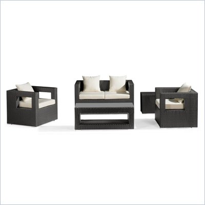 Zuo Algarve 4 Piece Outdoor Set