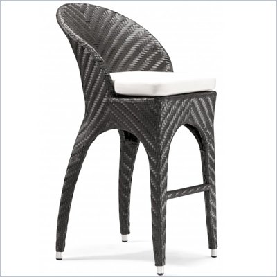 Zuo Corona Outdoor Bar Chair
