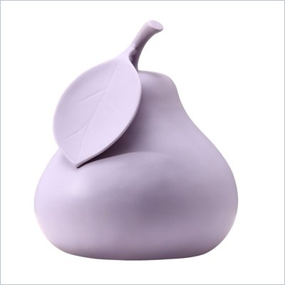 Zuo Pear Sculpture in Purple