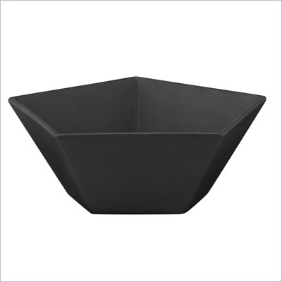 Zuo Pentagon Bowl in Black