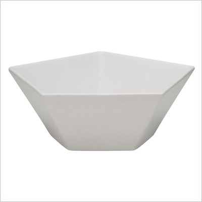 Zuo Pentagon Bowl in White