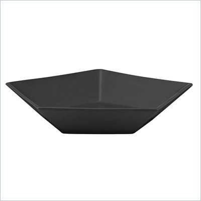 Zuo Pentagon Plate in Black