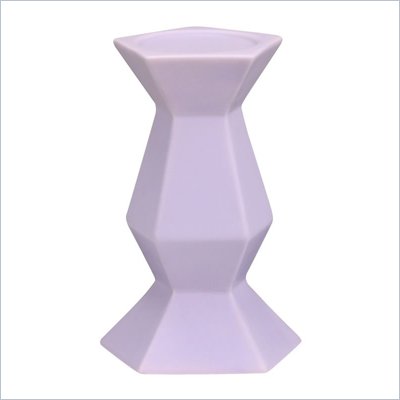 Zuo Pilar Candle Holder in Purple