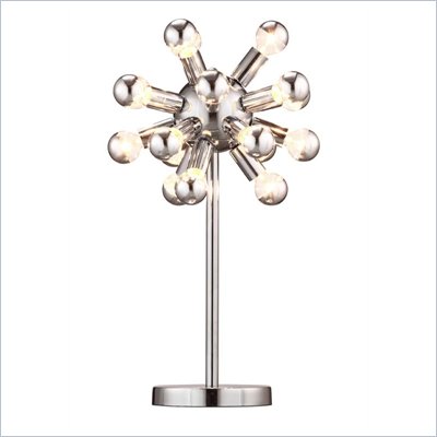 Zuo Pulsar Table Lamp in Chrome