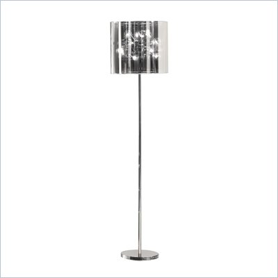 Zuo Quasar Floor Lamp in Chrome