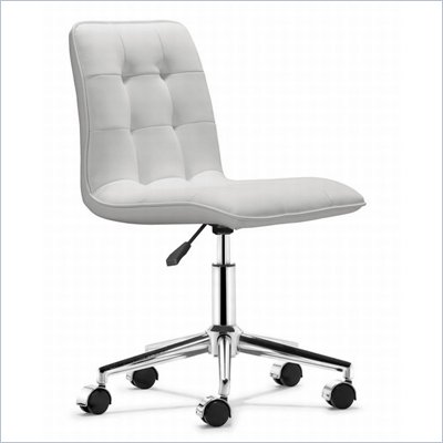 Zuo Scout Office Chair in White