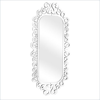 Zuo Shiva Mirror in Clear