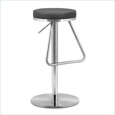 Zuo Soda Barstool in Black 
