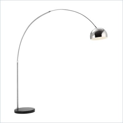 Zuo Spectral Floor Lamp in Chrome