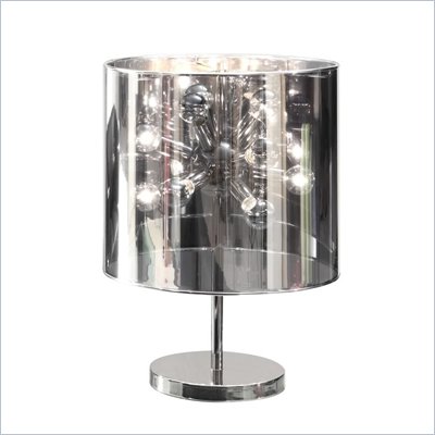 Zuo Supernova Table Lamp in Chrome