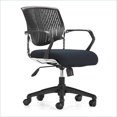 Zuo Synergy Office Chair in Black 