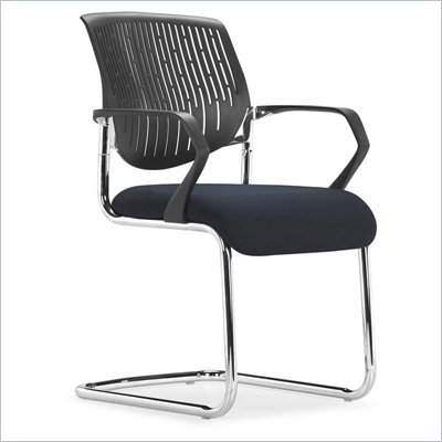 Zuo Synergy Sled Conference Chair in Black 