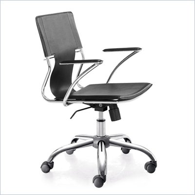 Zuo Trafico Office Chair in Black