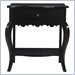 Lexington Long Cove Middleton 1 Drawer Night Stand with Midnight Brown Wood Finish