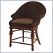 Lexington Long Cove 25" High Tidewater Woven Counter Stool in Toffee Brown Finish