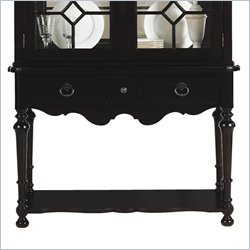 Lexington Long Cove Saybrook 3 Drawer 1 Shelf Server with Midnight Brown Wood Finish
