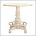 Lexington Long Cove Merrick Counter Height Bistro Table in Shell White Finish