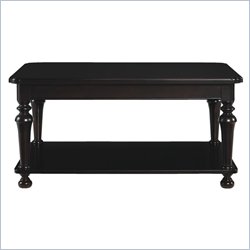 Lexington Long Cove Meridian Coffee Table with Midnight Brown Wood Finis