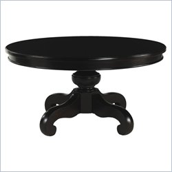 Lexington Long Cove Fairfield Round Coffee Table in Midnight Brown