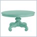 Lexington Long Cove Fairfield Round Coffee Table in Aquamarine Finish