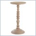 Lexington Long Cove Hampton Bay Round Accent Table in Linen Beige Finish