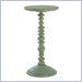 Lexington Long Cove Hampton Bay Round Accent Table in Moss Green Finish
