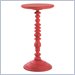 Lexington Long Cove Hampton Bay Round Accent Table in Coral Pink Finish