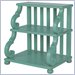 Lexington Long Cove Riverhead 2 Shelf Step Table in Aquamarine Finish