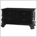 Lexington Long Cove Cobble Island 2 Drawer File Storage Cabinet with Midnight Brown Wood Finish